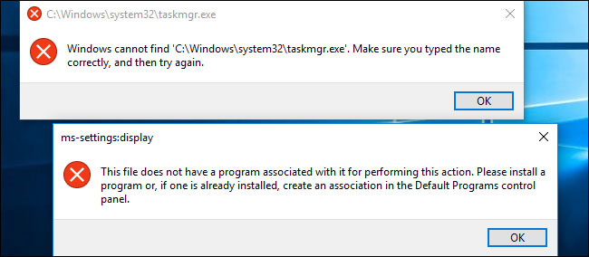 Windows bắt đầu có dấu hiệu bị lỗi 