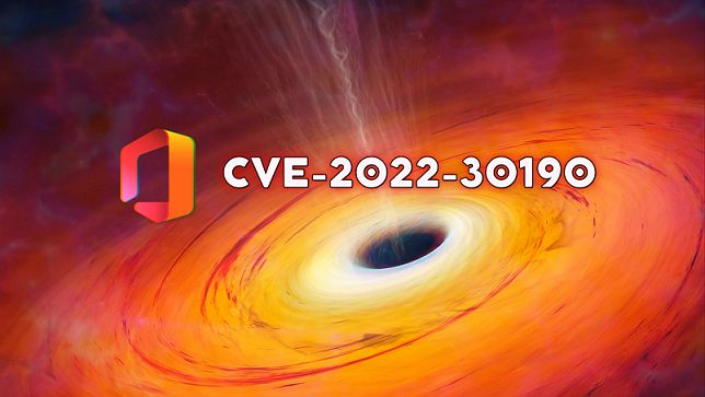 CVE 2022 30190