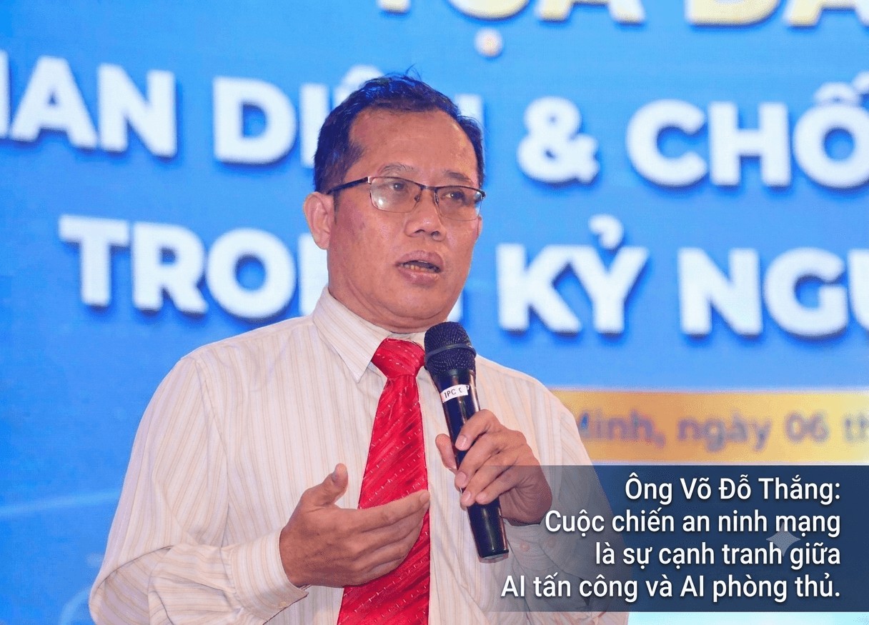 Ông Võ Đỗ Thắng - Giám đốc Trung tâm Đào tạo Quản trị và An ninh mạng ATHENA