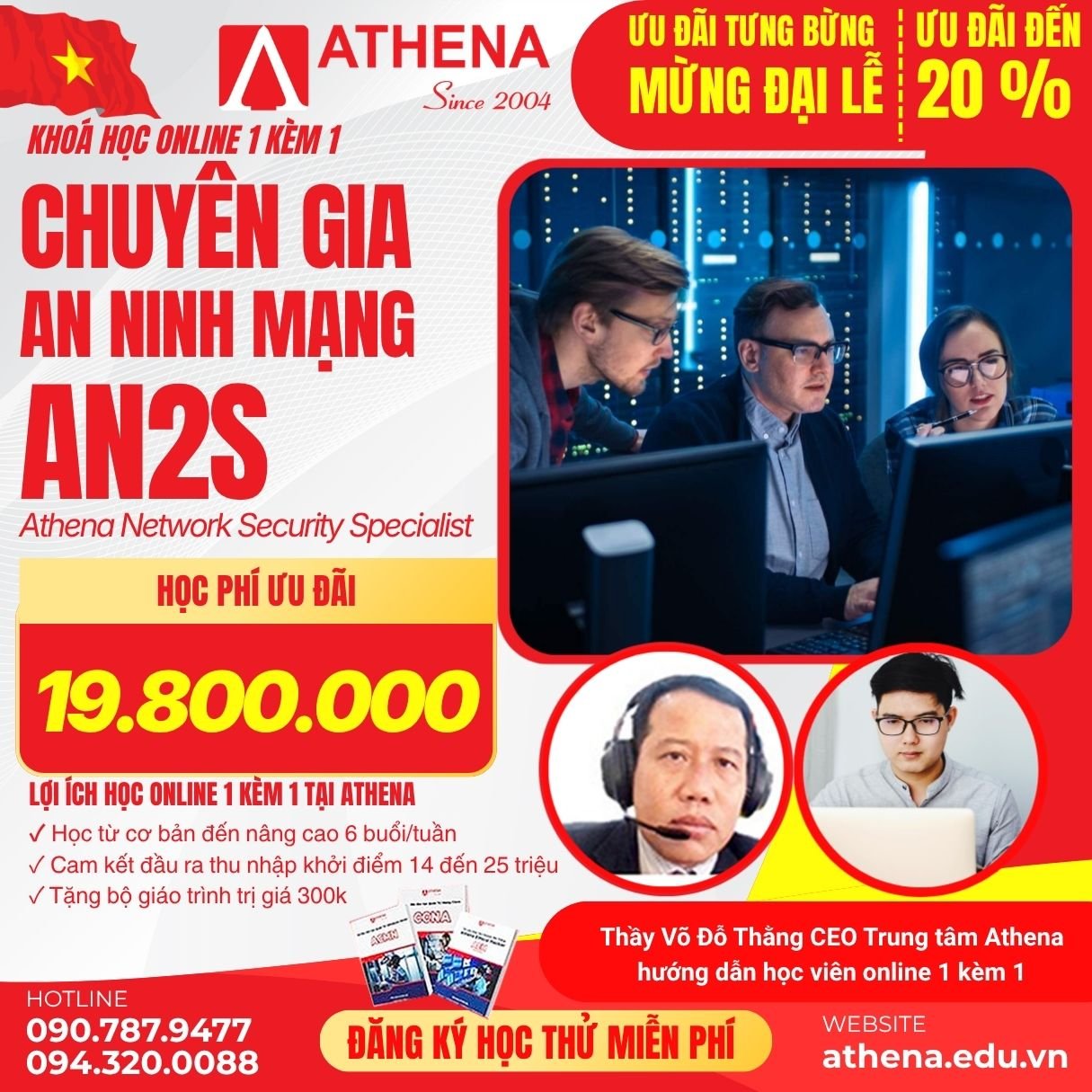 chuyen gia an ninh mang AN2S , dao tao an ninh mang